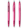 BIC Pink Clear Clics Pen