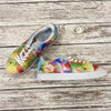 Sock101 The White Custom Printed Shoes