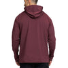 UNRL Unisex Maroon Crossover Hoodie II