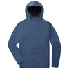 UNRL Unisex Cavern Blue Crossover Hoodie II