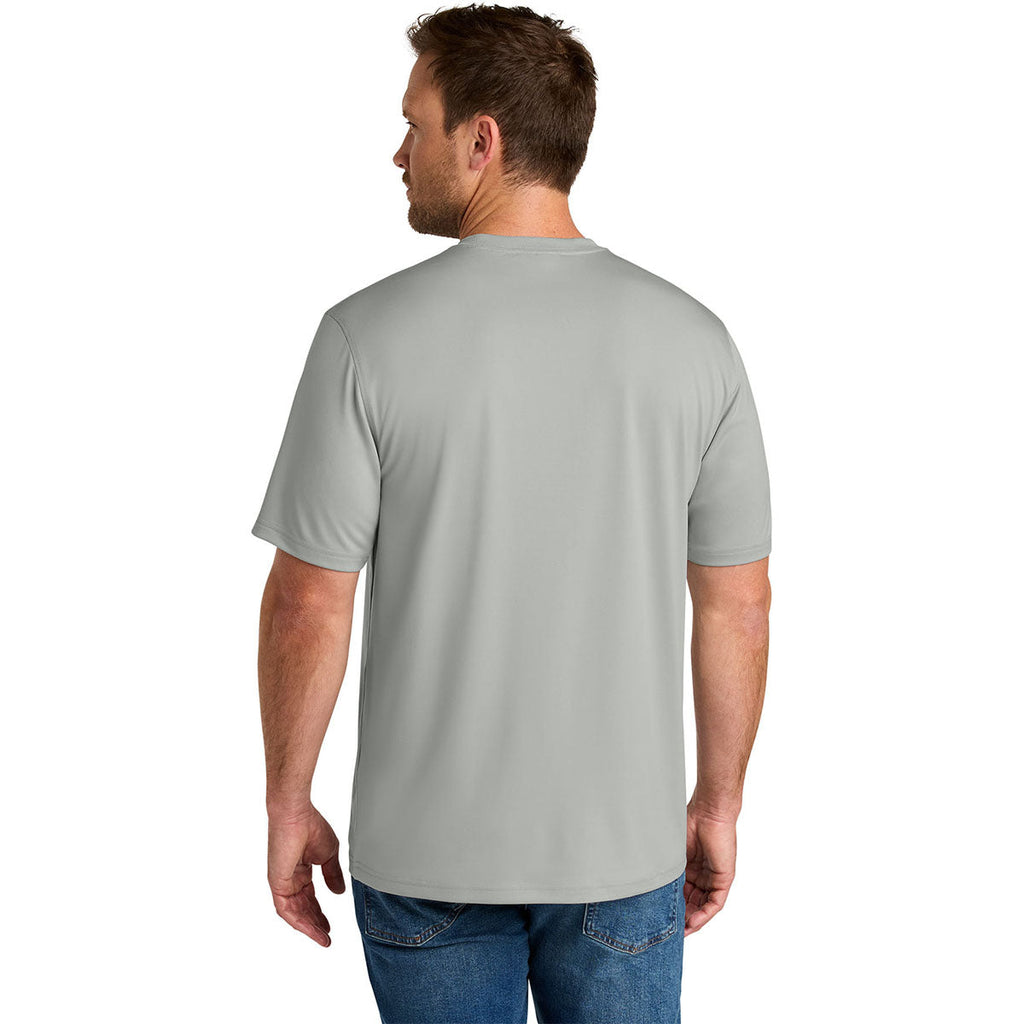 CornerStone Men's Light Grey Workwear Pro Short Sleeve Tee