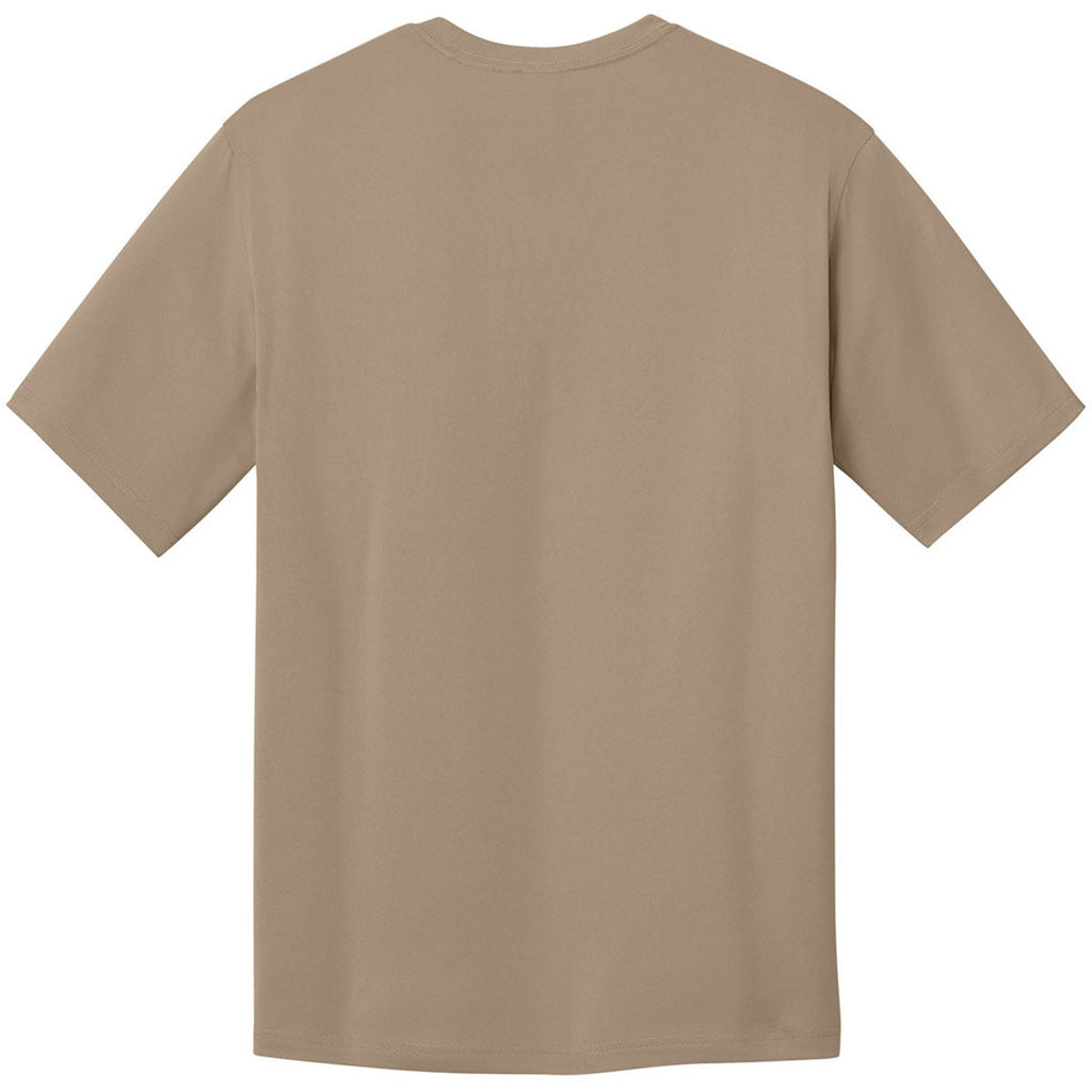 CornerStone Men's Silver Tan Workwear Pro Short Sleeve Tee