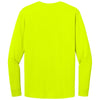 CornerStone Men's Safety Yellow Workwear Pro Long Sleeve Pocket Tee