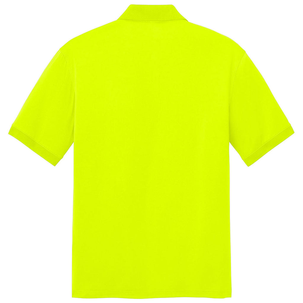 CornerStone Men's Safety Yellow Workwear Pro Polo