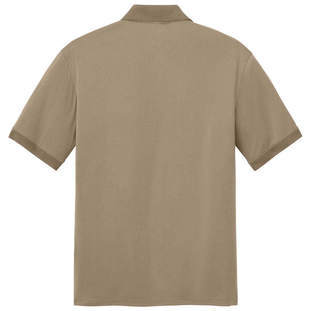 CornerStone Men's Silver Tan Workwear Pro Polo