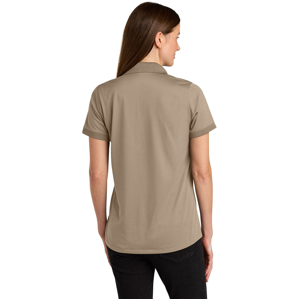 CornerStone Women's Silver Tan Workwear Pro Polo