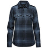 Stormtech Women's Midnight/Dusk Highland Plaid Shacket