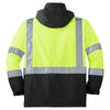 CornerStone Safety Yellow/Black ANSI 107 Class 3 Safety Windbreaker