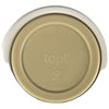 TOPL White 16 oz. Double Wall, Recycled Stainless Steel 360° Tumbler