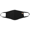 Carhartt Black Cotton Ear Loop Face Mask (3 pack)