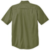 Carhartt Men's Burnt Olive Force Solid Short Sleeve Shirt