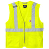 Carhartt Unisex Brite Lime ANSI Class 2 Mesh Zip-Front Vest