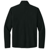 Carhartt Men's Black Textured 1/2-Zip Fleece Jacket