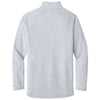 Carhartt Men's Heather Grey Force 1/4-Zip Long Sleeve T-Shirt