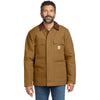 Carhartt Men's Carhartt Brown Duck Traditional Coat
