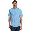 Carhartt Men's Fresh Water Blue Force Sun Defender Short Sleeve Shirt