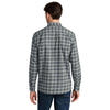 Carhartt Men's Plaid Steel Navy Rugged Flex Plaid Long Sleeve Shirt