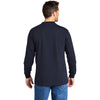 Carhartt Men's Navy Long Sleeve Henley T-Shirt
