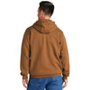 Carhartt Men's Carhartt Brown Midweight Hooded Logo Sweatshirt
