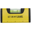 Koozie Group Yellow Magnetic Pocket Level