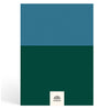 Papier Navy/Dark Green Colorblock Daily Planner
