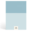 Papier Blue/Light Blue Colorblock Lined Notebook