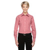 Devon & Jones Women's Red Crown Collection Gingham Check