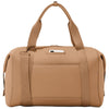 Dagne Dover Camel Landon Neoprene Carryall Bag - Extra Large