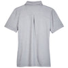 Devon & Jones Women's Grey Heather CrownLux Performance Address Melange Polo