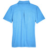 Devon & Jones Women's Ocean Blue Heather CrownLux Performance Address Melange Polo