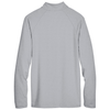 Devon & Jones Men's Black CrownLux Performance Clubhouse Micro-Stripe Quarter-Zip Pullover