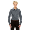 Devon & Jones Women's Graphite Crown Collection Solid Stretch Twill