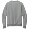 District Men's Heathered Steel Perfect Weight Fleece Crew