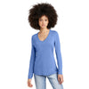 District Women's Maritime Frost Perfect Tri Long Sleeve V-Neck Tee