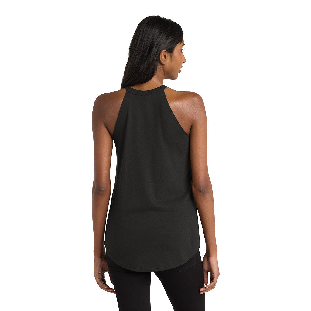 District Women's Black Perfect Tri Rocker Tank