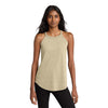 District Women's Desert Tan Heather Perfect Tri Rocker Tank