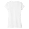 District Women's White Fitted Perfect Tri Tee