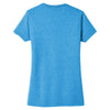 District Women's Heathered Burnt Turquoise Very Important Tee