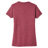 District Women's Heathered Cardinal Very Important Tee