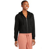 District Women's Black V.I.T. Fleece Full Zip