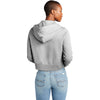 District Women's Light Heather Grey V.I.T. Fleece Full Zip