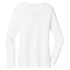 District Women's White Very Important Tee Long Sleeve V-Neck
