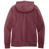District Women's Maroon Heather Re-Fleece Full-Zip Hoodie