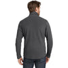 Eddie Bauer Men's Grey Steel Half Zip Microfleece Jacket