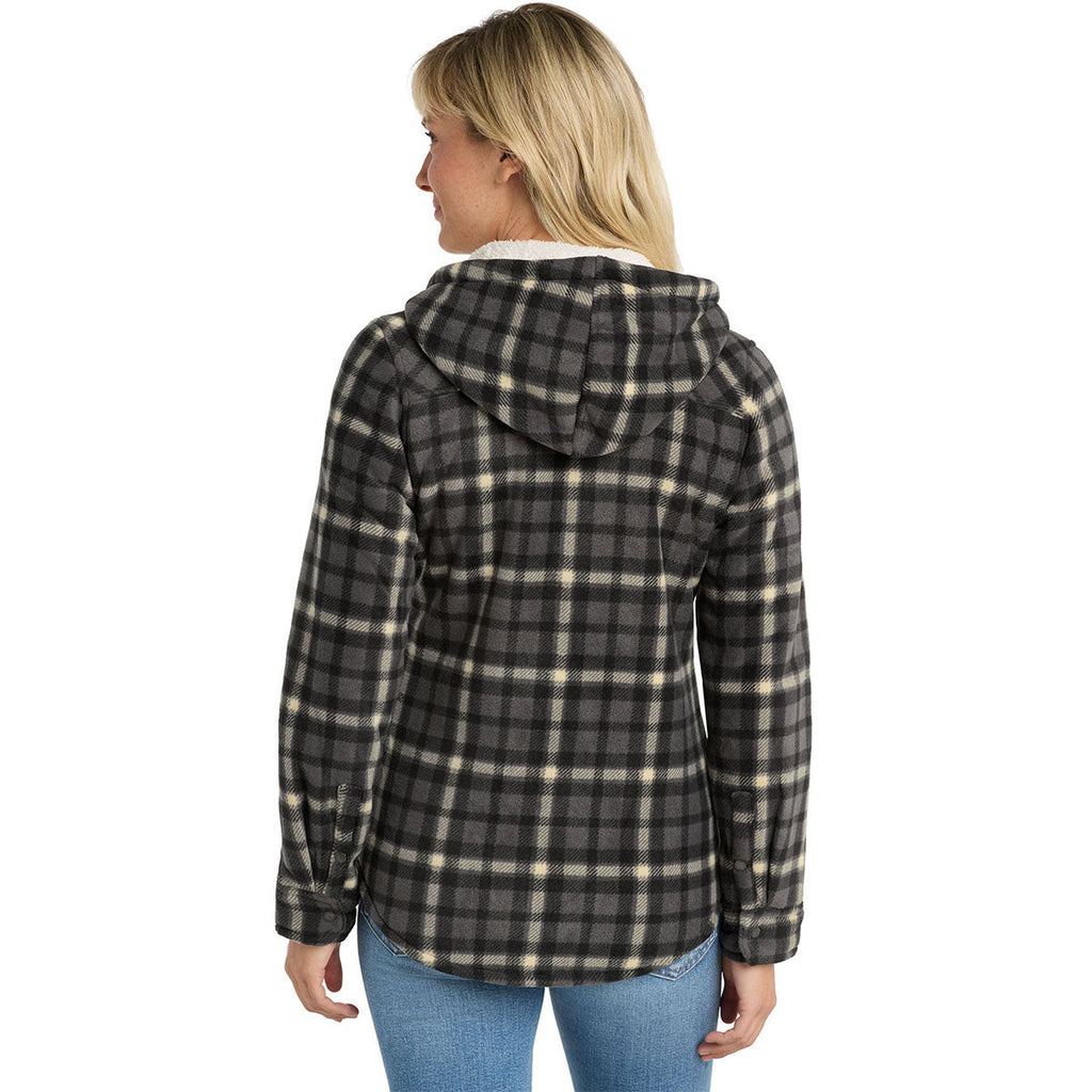 Eddie Bauer Women's Grey Steel/Bone Woodland Shirt Jac