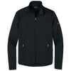 Eddie Bauer Men's Black Smooth Mid Layer Fleece Full-Zip