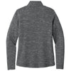 Eddie Bauer Women's Dark Grey Heather Sweater Fleece Full Zip