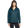 Eddie Bauer Women's Adriatic Blue Packable Wind Jacket