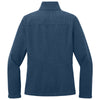 Eddie Bauer Women's Blue Shaded Crosshatch Softshell Jacket