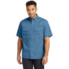 Eddie Bauer Men's Blue Gill S/S Fishing Shirt